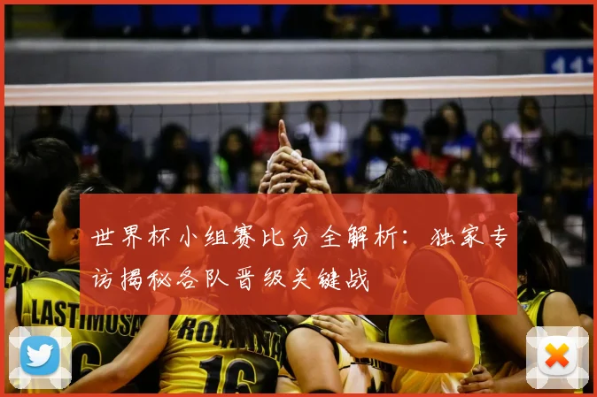 世界杯小组赛比分全解析：独家专访揭秘各队晋级关键战