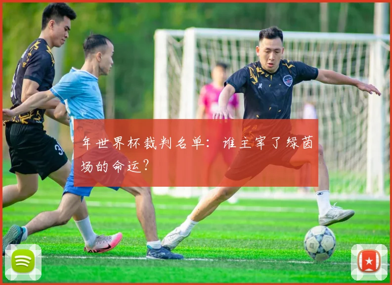 年世界杯裁判名单：谁主宰了绿茵场的命运？